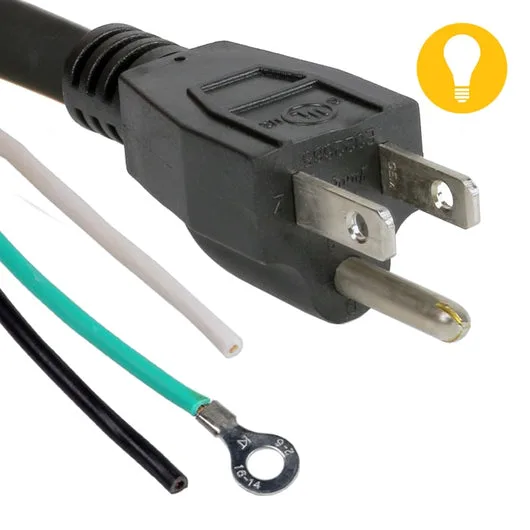 16 GaugePower Cord 8' - Image 2