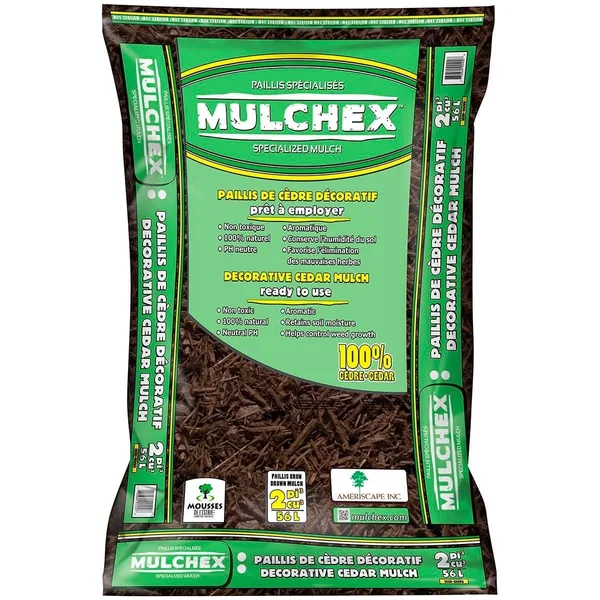 2cf Northern Cedar Mulch Treated Brown
