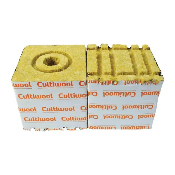 150mm Rockwool Cubes | Cultiwool Donut Ring - Image 2