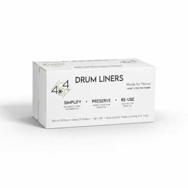 55 Gallon Harvest Drum Liners – Roll of 100, 36"x58"