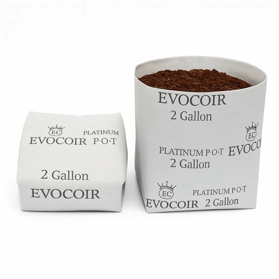 Biodegradable Coco Bags | Evocoir Platinum P-O-T Prefilled Grow Pots - Image 2