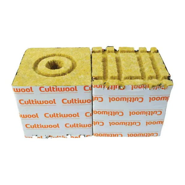 Cultiwool Bulk Rockwool Cubes - Donut Ring