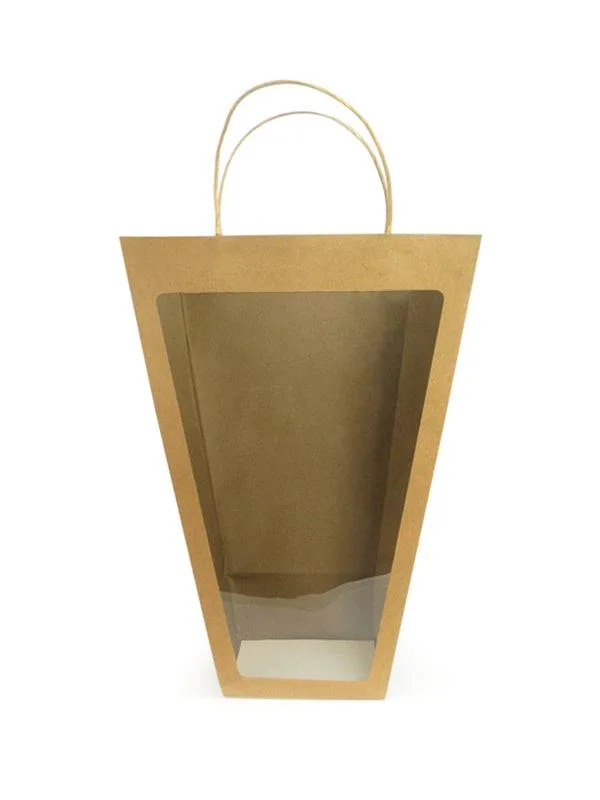 6" Kraft Window Bag (Case of 20) - Image 2