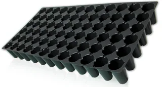 72 Cell Pack Round Plug Flat Insert