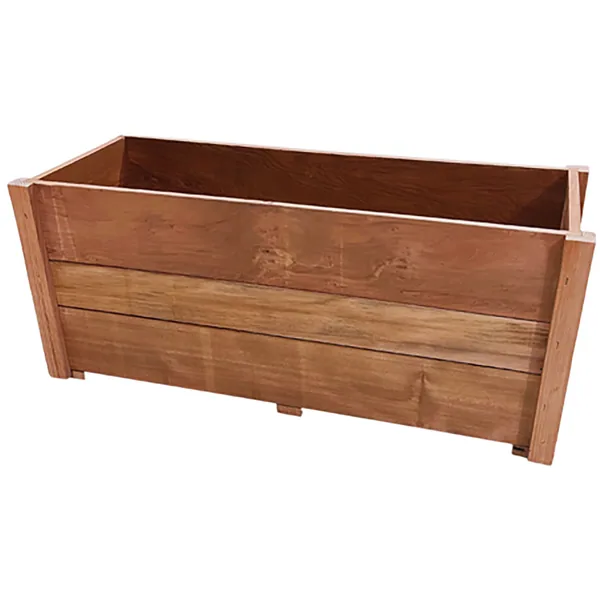 A&G Agricultural A&G 15"x14"x36" Redwood Formal Planter