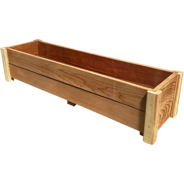 A&G Agricultural A&G 8"x10"x48" Redwood Formal Planter