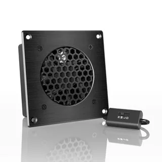 AIRPLATE S1, Quiet Cabinet Cooling Fan 4" with Speed Controller