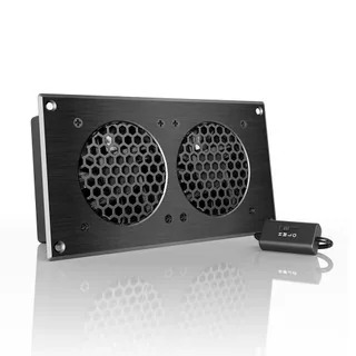 AIRPLATE S5, Quiet Cabinet Cooling Fan 8" with Speed Controller