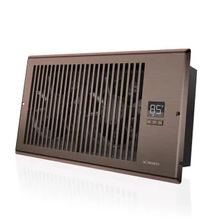 AIRTAP T6, Smart Register Booster Fan 6" x 12" Bronze