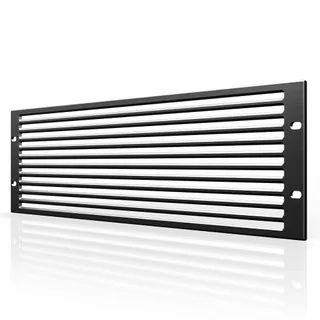 Anodized Aluminum Rack Panel Vented 3U