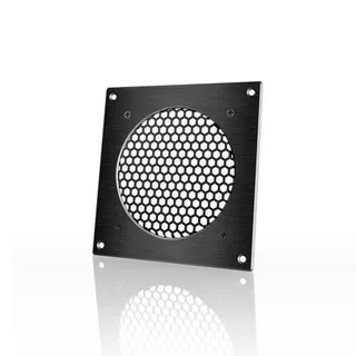 Cabinet Ventilation Grille Black 6"