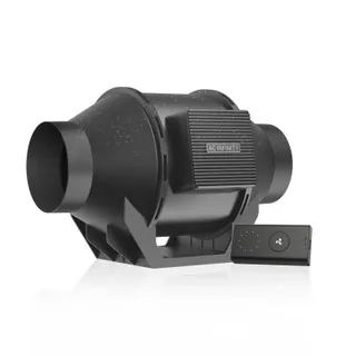 CLOUDLINE H4, Humidity-Proof Inline Fan 4" with Speed Controller