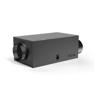 Duct Air Filter Box 6" with High Efficacy Filter