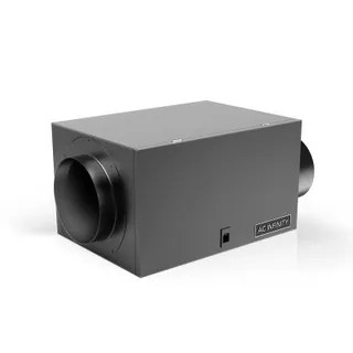 Duct Air Filter Box 8" with High Efficacy Filter