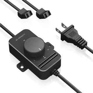 Fan Speed Controller for AC Axial Muffin Fans, Dual