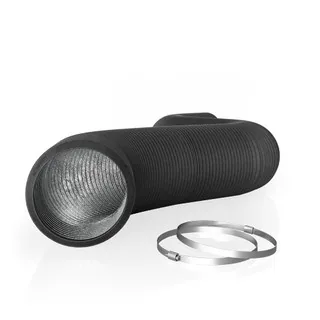 Flexible Ducting 10", Durable Four-Layer Aluminum 25' Long