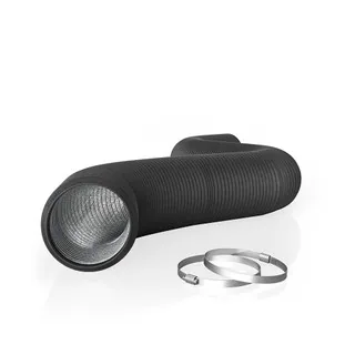 Flexible Ducting 6", Durable Four-Layer Aluminum 25' Long