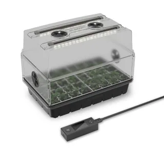 Heavy-Duty Humidity Dome 5x8 Kit with LED Lighting