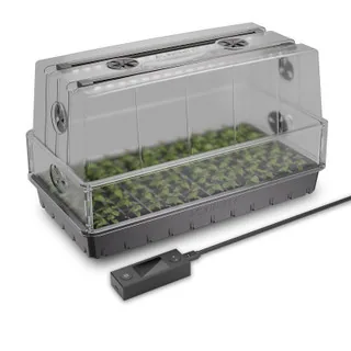 Heavy-Duty Humidity Dome 6x12 Kit with LED Lighting