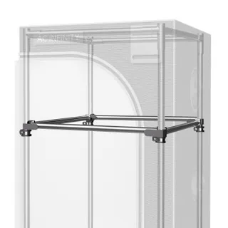 Heavy-Duty Mounting Bars for 2x2 Grow Tents, High Airflow CFM Kit