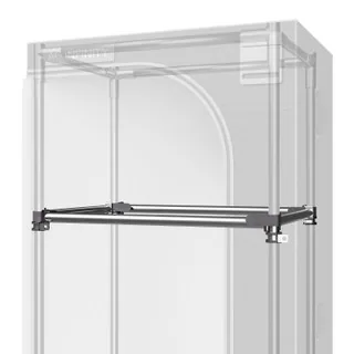 Heavy-Duty Mounting Bars for 2x4 Grow Tents, High Airflow CFM Kit