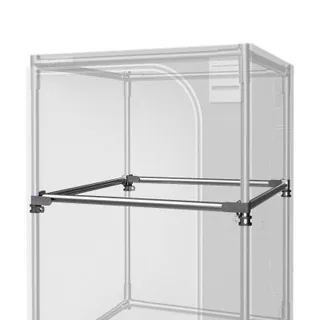 Heavy-Duty Mounting Bars for 4x4 Grow Tents, High Airflow CFM Kit