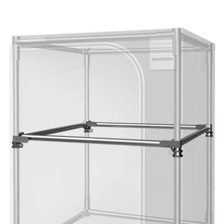 Heavy-Duty Mounting Bars for 5x5 Grow Tents, High Airflow CFM Kit