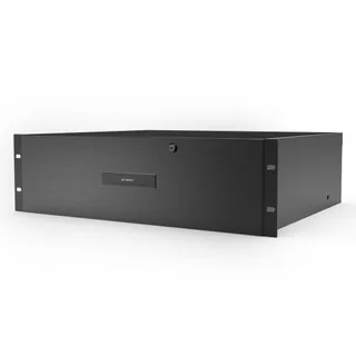 Heavy-Duty Rack Drawer with Aluminum Faceplate, 3U
