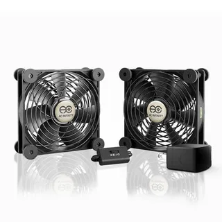 MULTIFAN S7-P, Quiet AC-Powered Cooling Fan Dual 120mm