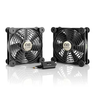 MULTIFAN S7, Quiet USB Cooling Fan Dual 120mm