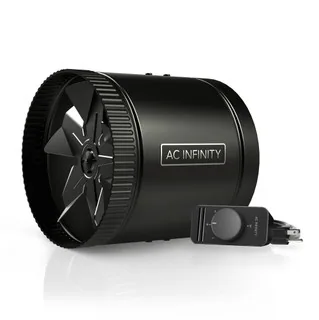 RAXIAL S8, Inline Booster Duct Fan 8" with Speed Controller