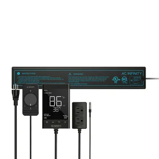 SUNCORE T1, Seedling Heat Mat, Digital Thermostat with Heat Controller, 3" x 20"