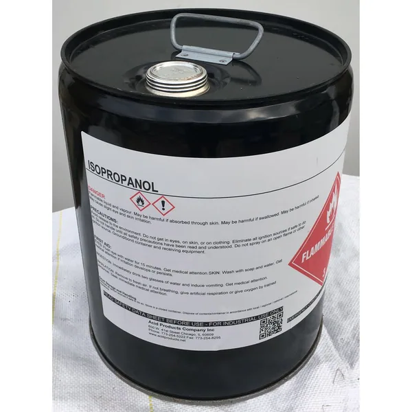 ACID Products Co AP Isopropyl Alcohol 99% 5Gl 30 Lb