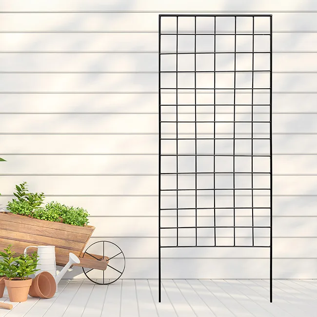 AGW 60"x24" Fan Trellis Black - Image 2