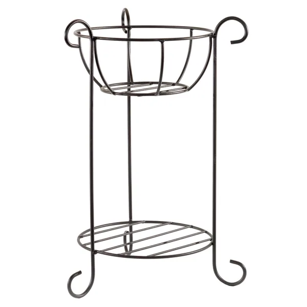 AGW Garden Plant Stand Black