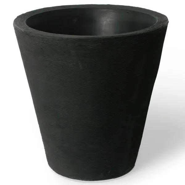Algreen 20" Olympus Self Water Planter Black