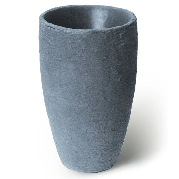 Algreen 29" Athena Self Water Planter Charcoal Stone
