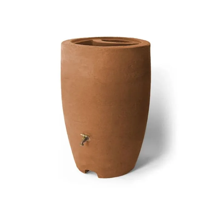 Algreen 50gal Athena Rain Barrel Terracotta - Image 2