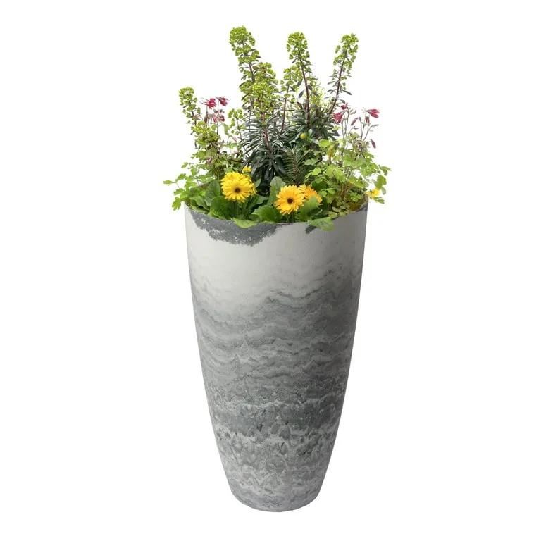 Algreen Acerra 26.5" Tall Vase Marble - Image 2