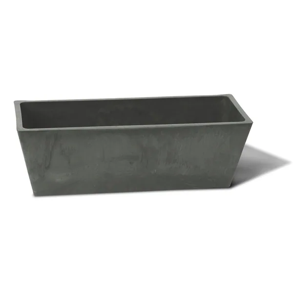 Algreen Valencia 14"x6"x6" Window Planter Concrete