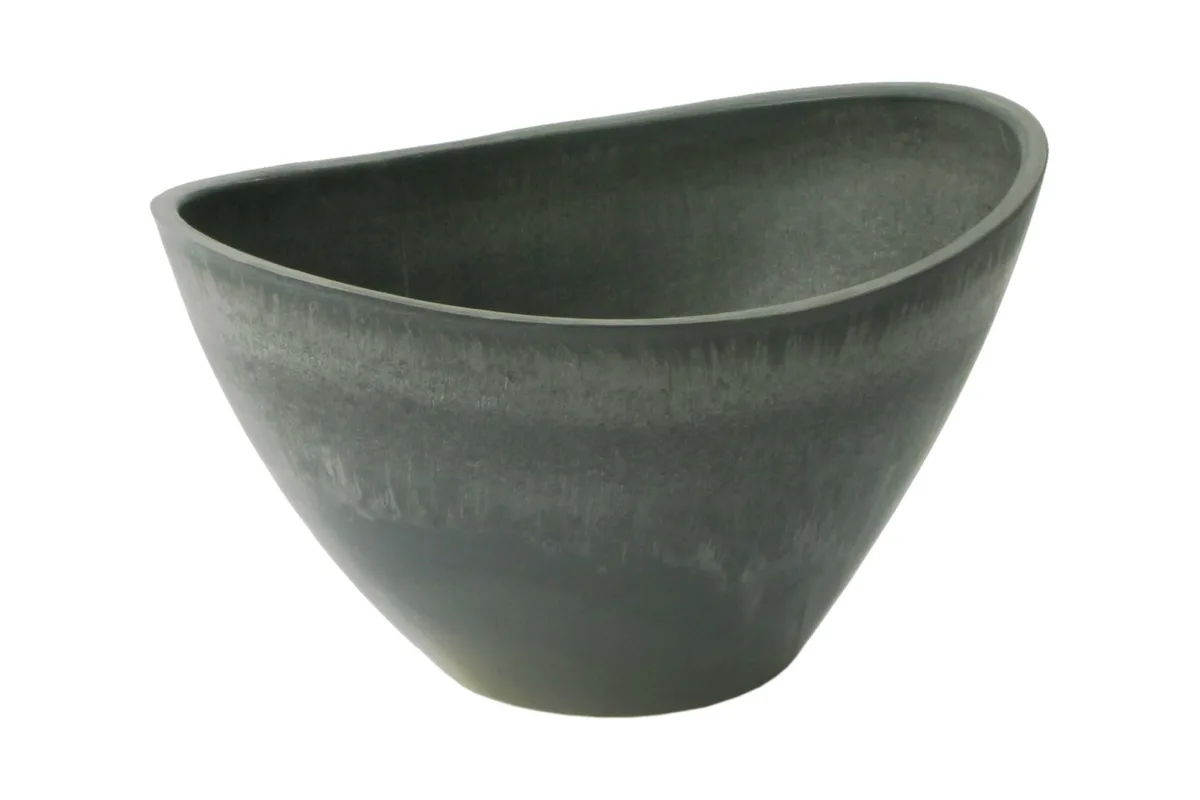 Algreen Valencia 16"D 12"x10" Wave Charcoal Marble - Image 2