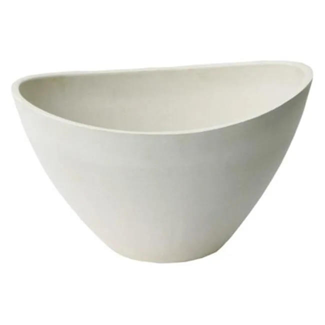 Algreen Valencia 16"D 12"x10" Wave Whitestone - Image 2