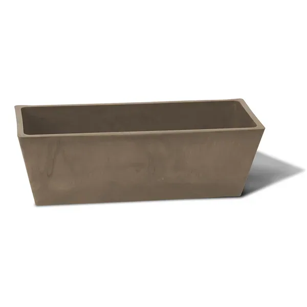Algreen Valencia 20"x7.5"x7" Window Planter Taupe - Image 2