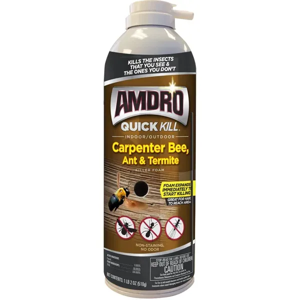 Amdro 18oz Quick Kill Carpenter Bee Foam - Image 2