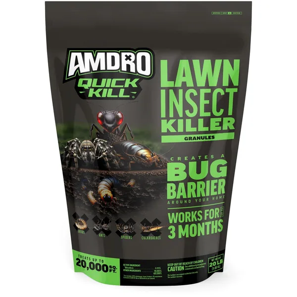 Amdro 20 lbs Quick Kill Lawn Insect Kill Granule