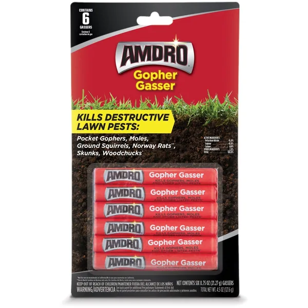 Amdro 6pk Gopher Gasser