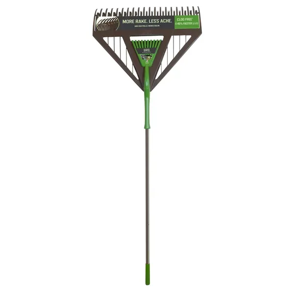 Ames 26" Dual Tine Combo Leaf Rake - Image 2