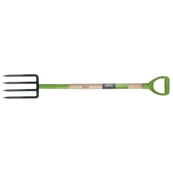 Ames 4 Tine Spading Fork Ash Handle 15Yr