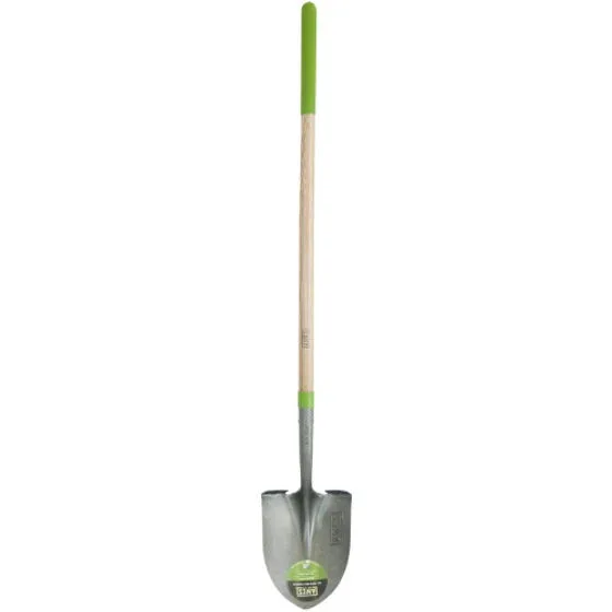 Ames Digging Shovel Long Handle Round Point Ash Handle 15Yr - Image 2