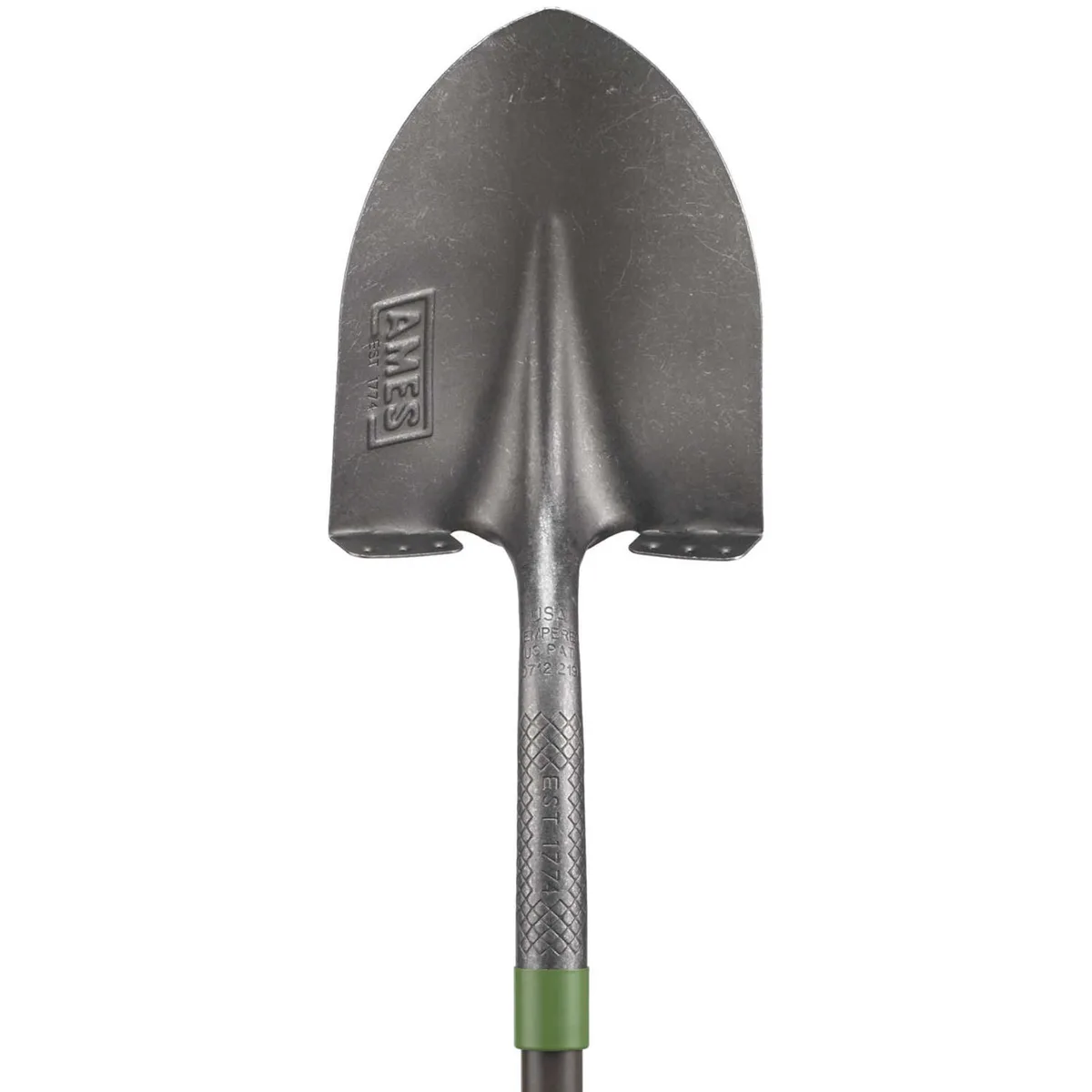 Ames Digging Shovel Long Handle Round Point Fiberglass Handle 15Yr - Image 2